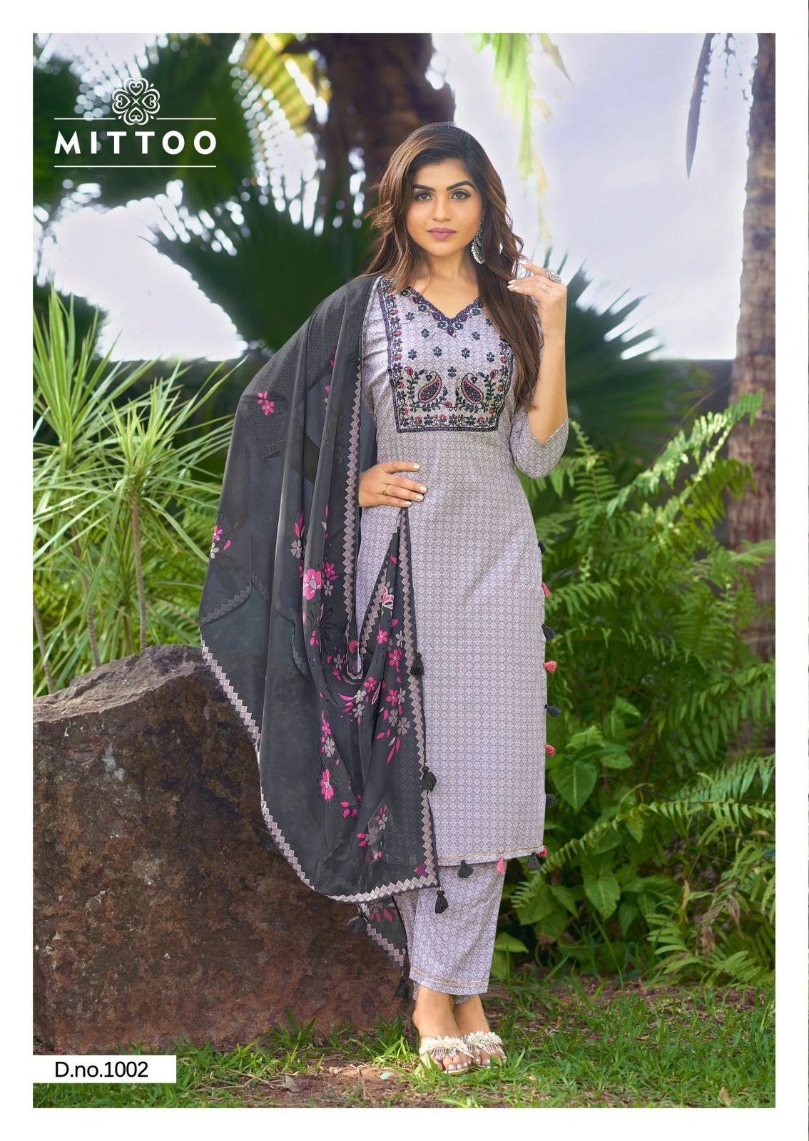 Mittoo Innaya Rayon Print Wholesale Readymade Salwar Suit Catalog — Wholesale Salwar Suits, Mittoo wholesale from Surat - Gallery Image 4